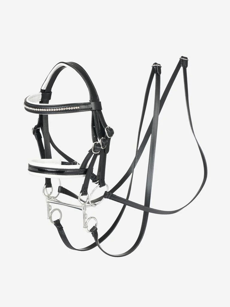 bridle horse gear LeMieux Hobby Horse Double Bridle – Lauras-Saddlery