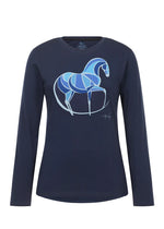 KERRITS Mosaic Horse Long Sleeve Tee