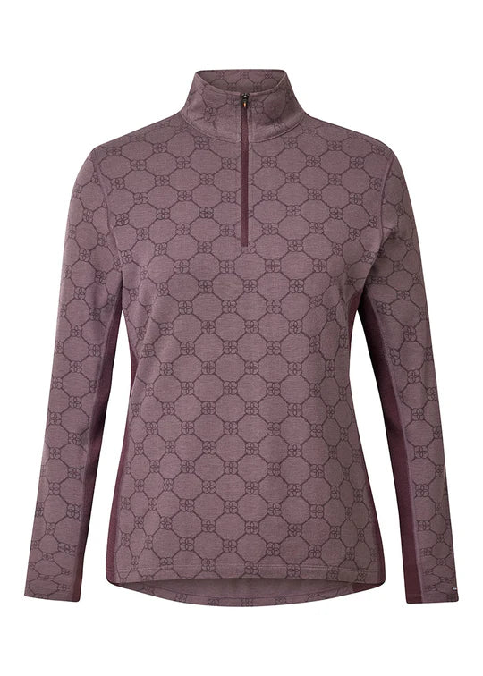 Kerrit's Stable Temp Merino Wool Quarter Zip Top