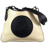 The Tweed Manor Tote:  Hunter/Jumper Ivory/Black