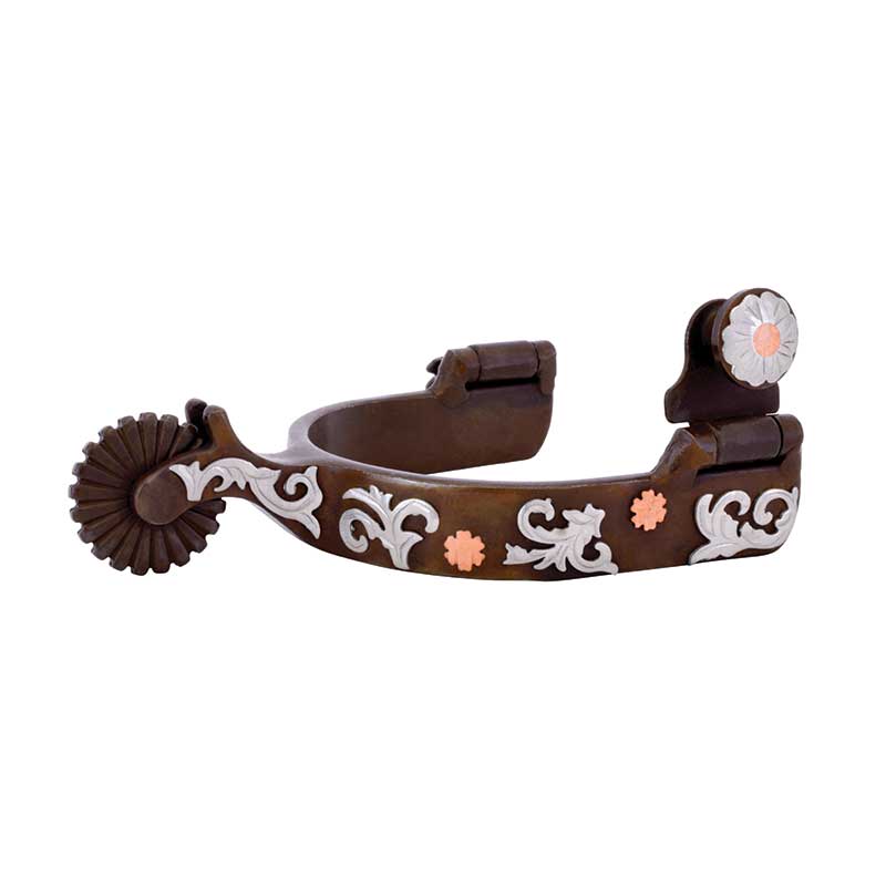 Youth Antique Floral Spurs