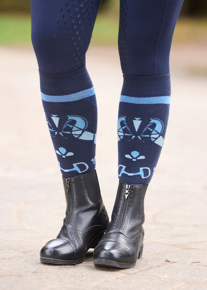 KERRITS Happy Horse Wool Knee-Hi Socks