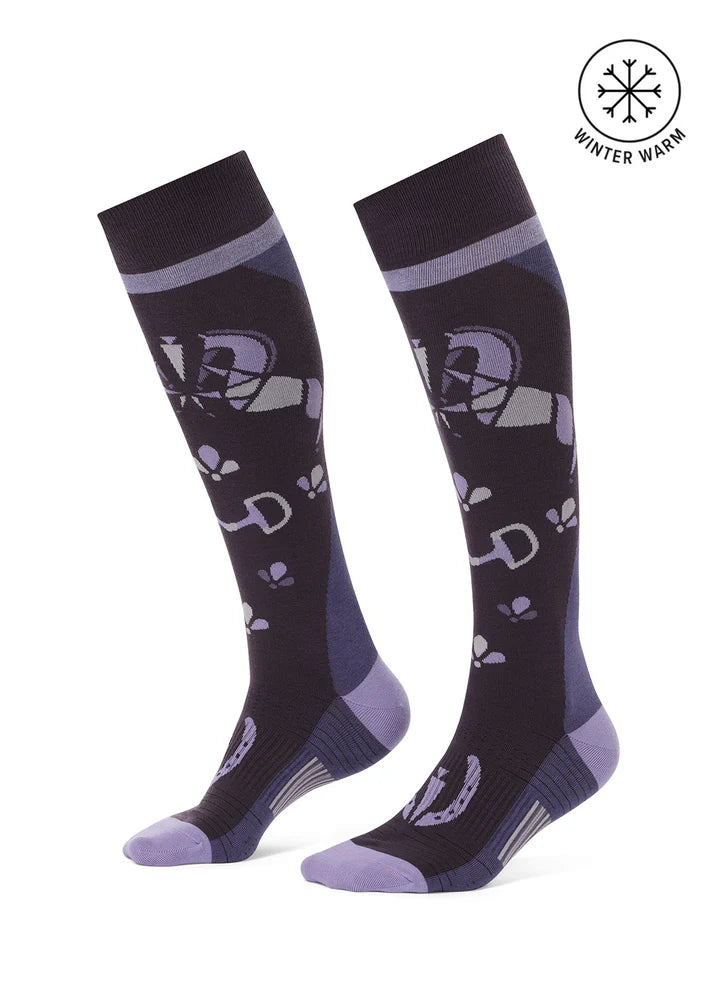 KERRITS Happy Horse Wool Knee-Hi Socks