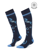 KERRITS Kids Happy Horse Wool Knee-Hi Socks