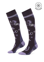KERRITS Kids Happy Horse Wool Knee-Hi Socks