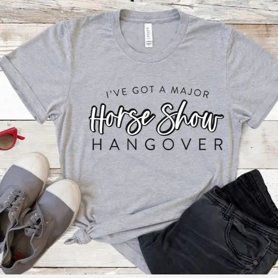 Horse Show Hangover Graphic Tee