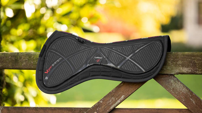 X-Grip Twin Sided Half Pad Black