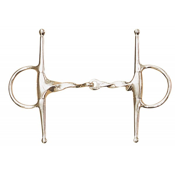 Stainless Steel Slow Twist Eggbutt Full Cheek