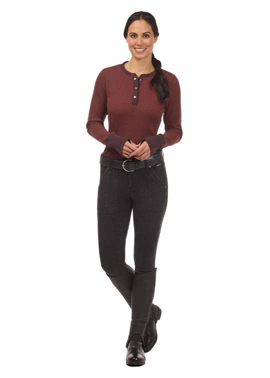 KERRITS Hot to Trot Thermal Henley