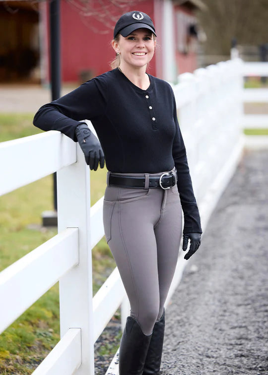 KERRITS Hot to Trot Thermal Henley