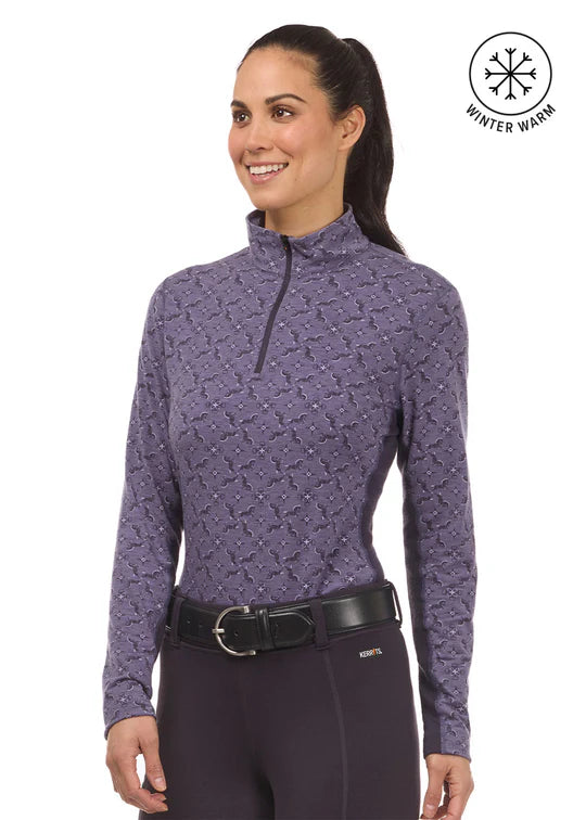 KERRITS Stable Temp Merino Wool Quarter Zip Top