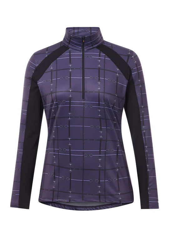 KERRITS First Level Quarter Zip Stretch Fleece Tech Top