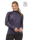 KERRITS First Level Quarter Zip Stretch Fleece Tech Top