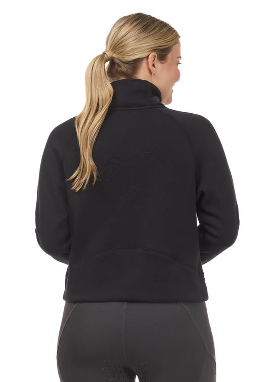 KERRITS Etched Equine Half Zip Sweatshirt