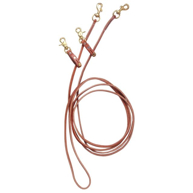 Leather Pulley Draw Reins