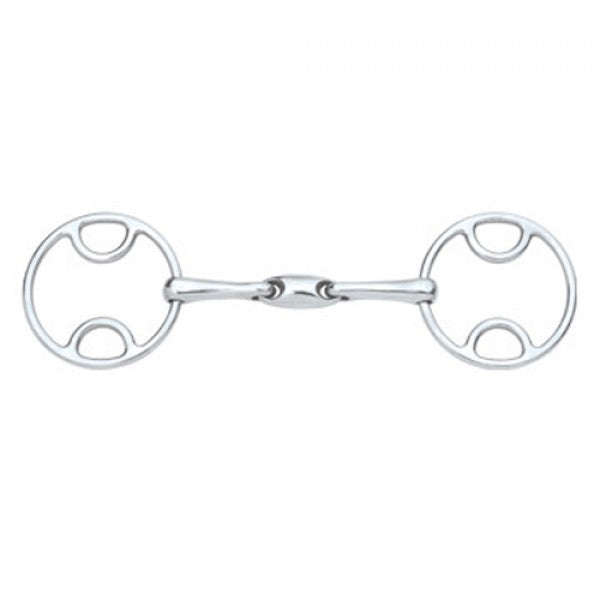 Stainless Steel Loop Ring Oval Mouth Gag