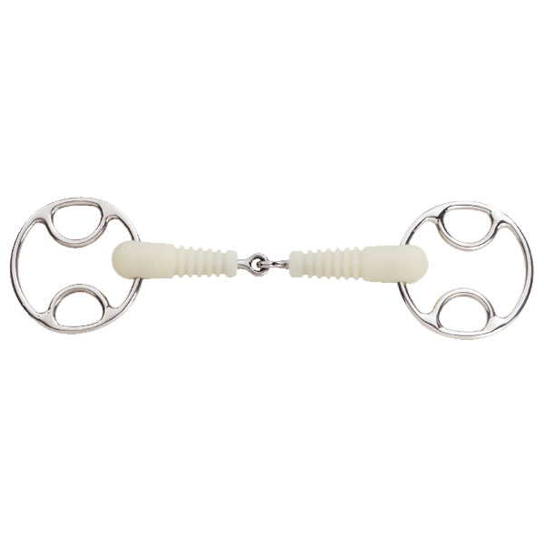 Ribbed Jointed Loop Ring Gag