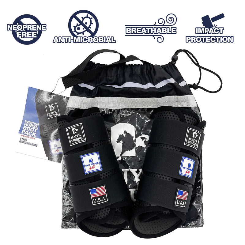 Majyk Equipe Eventing 4 Pack (Fronts and Hinds) Boyd Martin Series