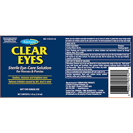 Durvet CLEAR EYES 4 OZ