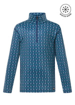 KERRITS Kids First Level Quarter Zip Stretch Fleece Tech Top