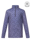 KERRITS Kids First Level Quarter Zip Stretch Fleece Tech Top