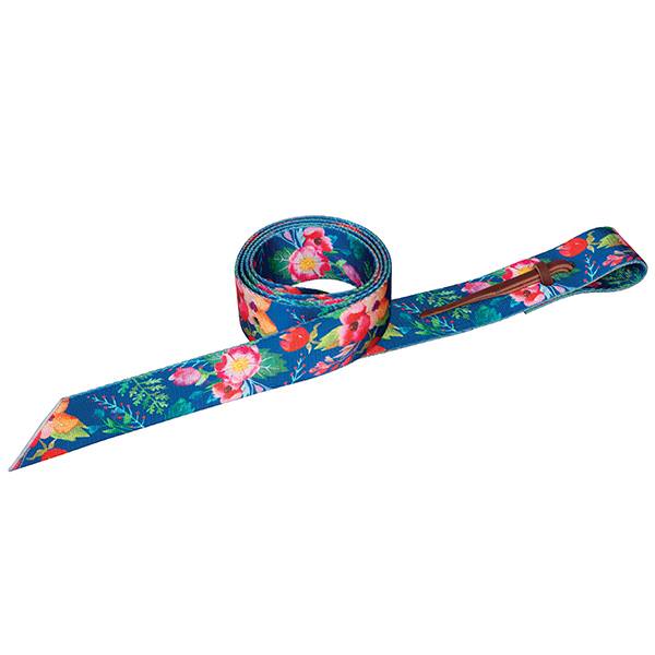 Patterned Poly Tie Strap with Holes, 1-3/4" x 60"