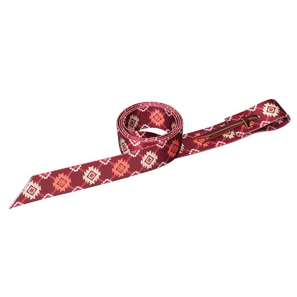 Patterned Poly Tie Strap with Holes, 1-3/4" x 60"