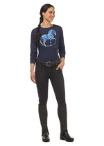KERRITS Mosaic Horse Long Sleeve Tee
