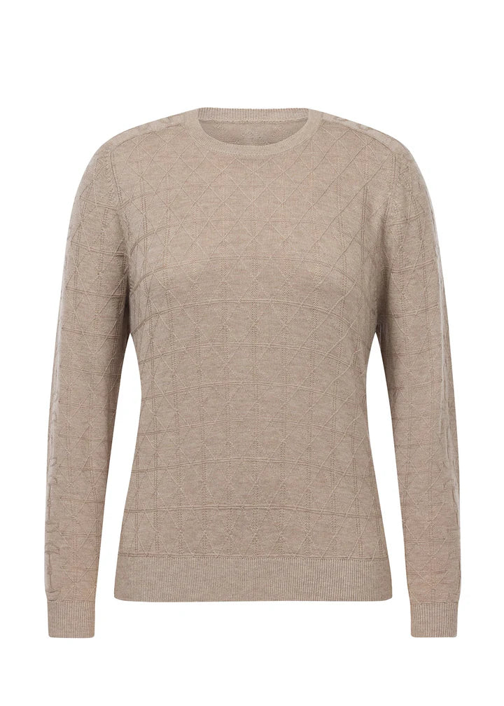 KERRITS Bit of Diamond Crew Neck Sweater