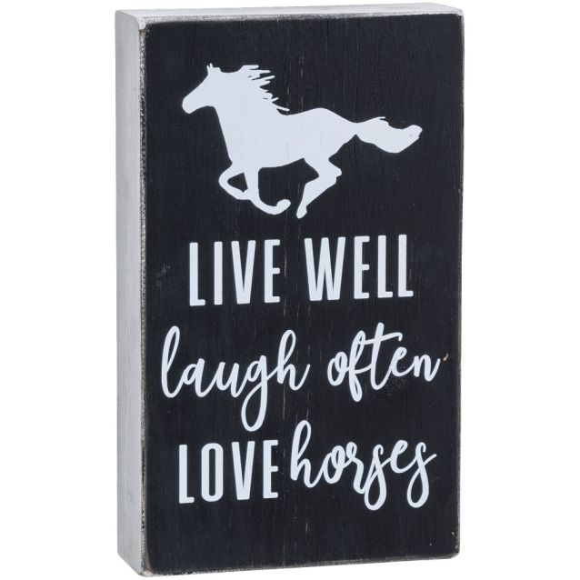 Love Horses Sign