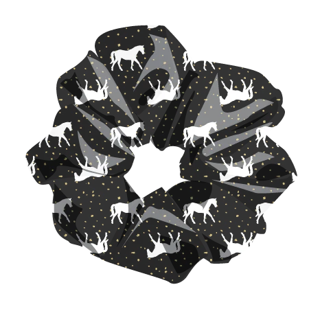 Dots Horse Scrunchies