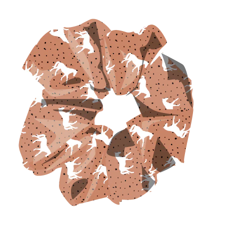 Dots Horse Scrunchies