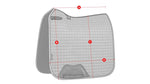 LeMieux Suede Dressage Square White X-Large