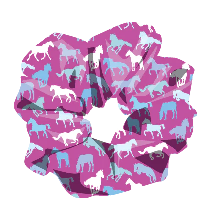 Horse Girl Scrunchies