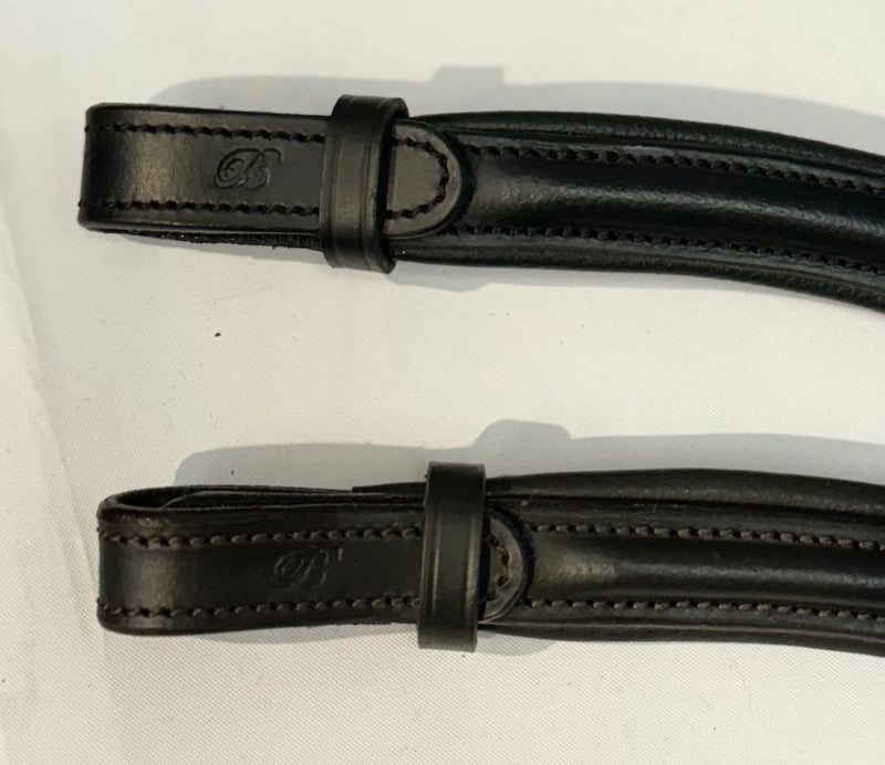 #119 Leather Padded Browband