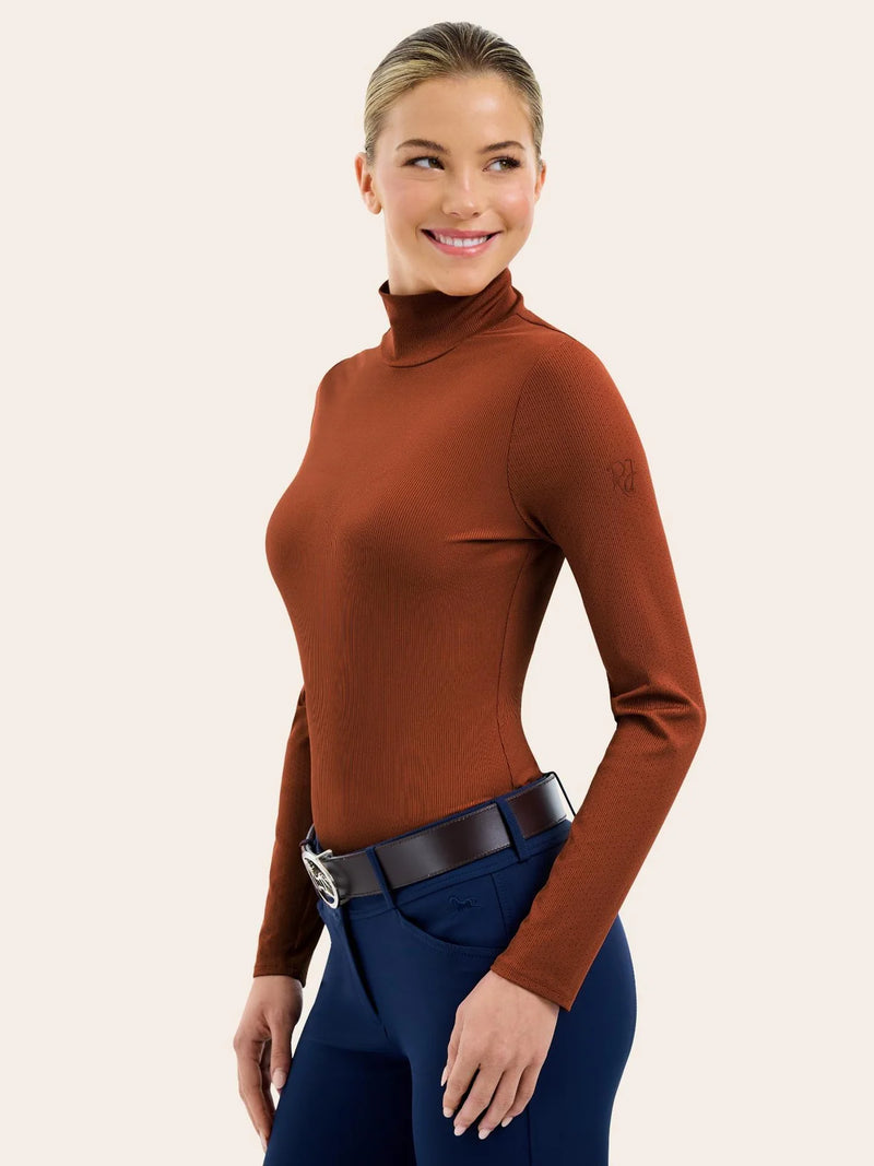 R.J. Classics Joelle Mock Neck Shirt