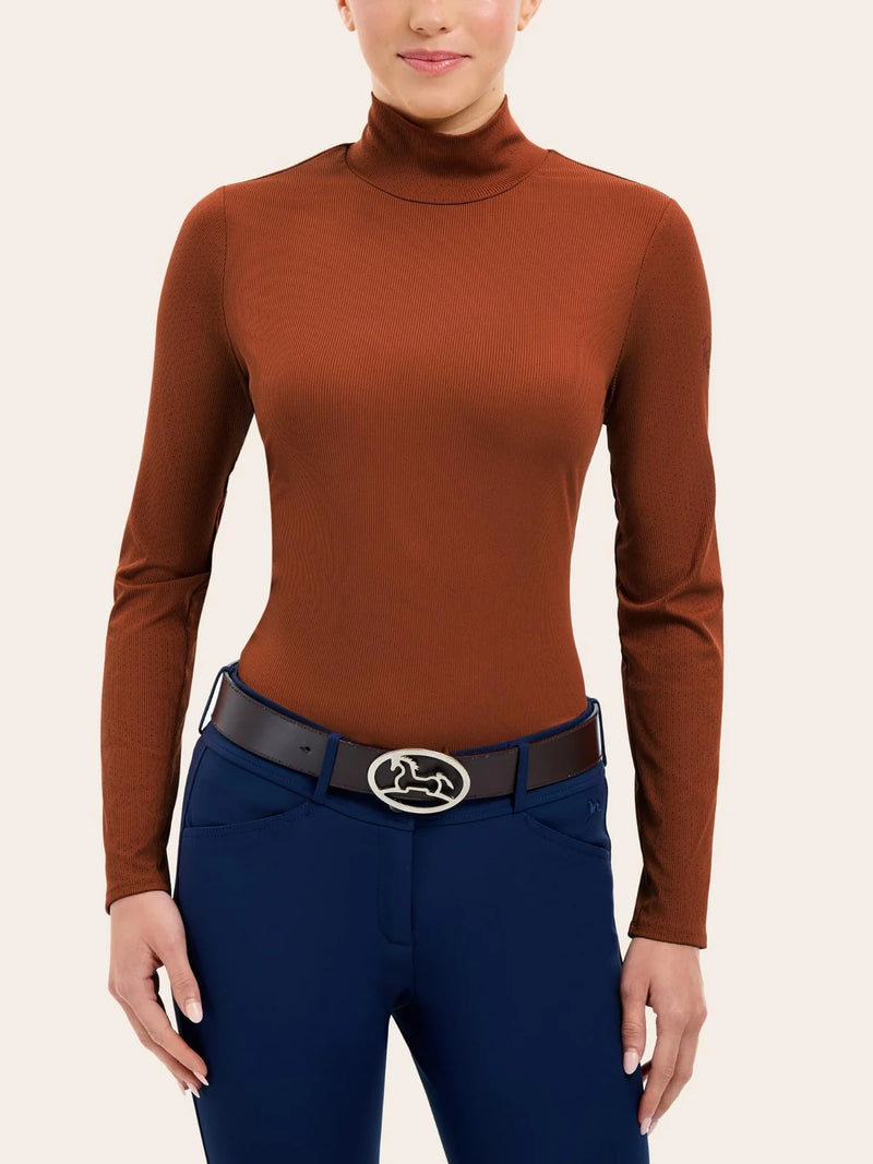 R.J. Classics Joelle Mock Neck Shirt