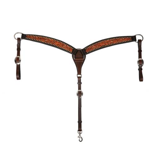 Professional's Choice Buckstitched Filigree Breast Collar