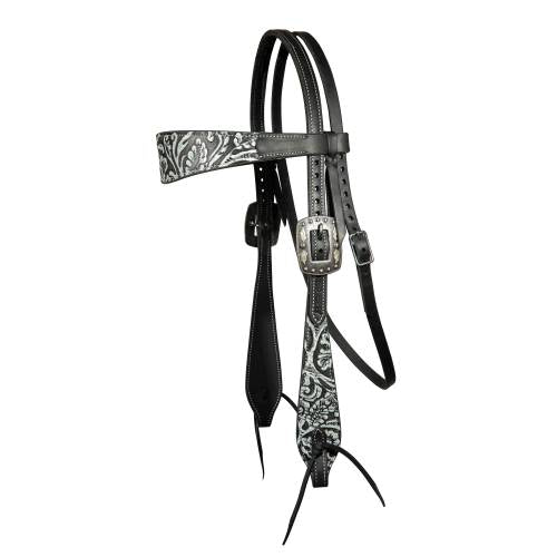 Professional's Choice Browband Swell Cheek Paisley Headstall