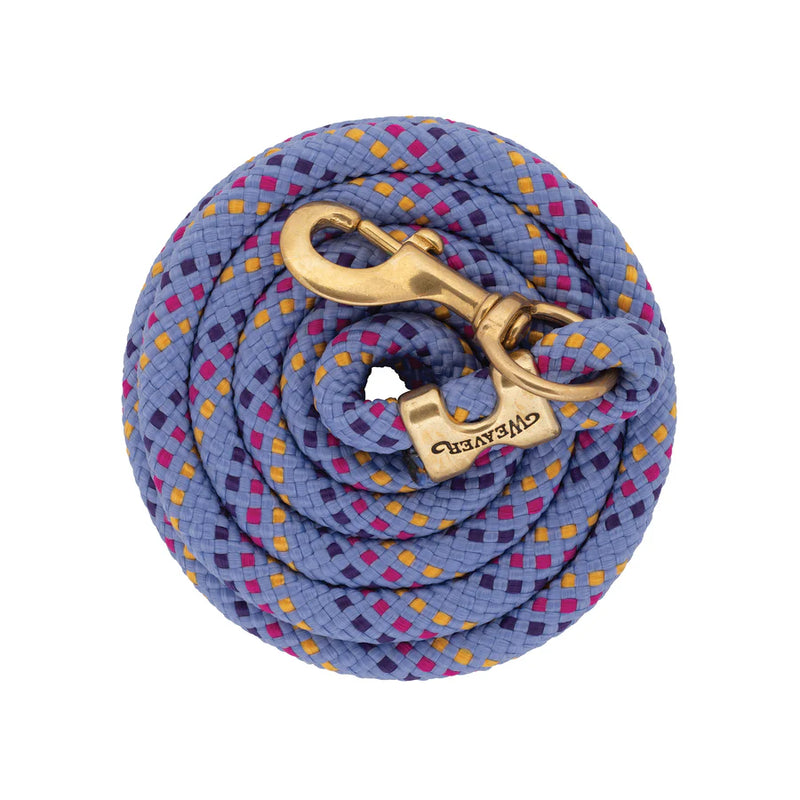 Poly Lead Rope w/ Solid Brass 225 Snap