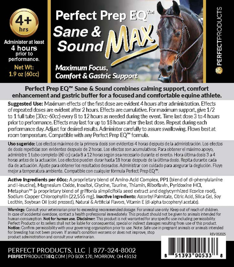 Perfect Prep EQ Sane & Sound MAX Calming Paste