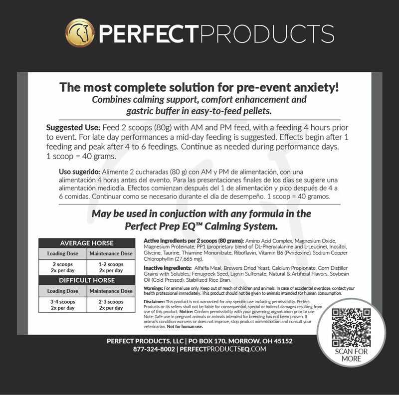 Perfect Prep EQ Sane & Sound MAX Calming Pellets