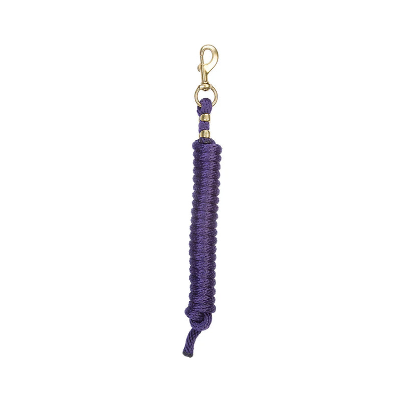 Poly Lead Rope w/ Solid Brass 225 Snap