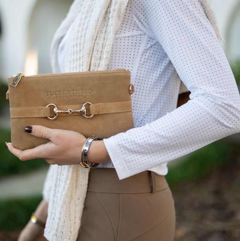 The Wellington Wristlet Suede Edition