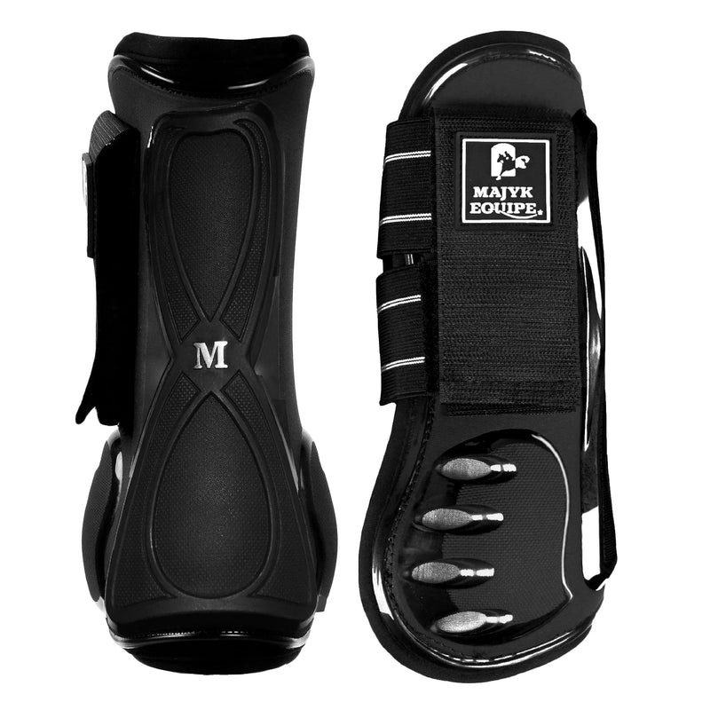 Majyk Equipe Vented Infinity Open Front Jump Boot Black