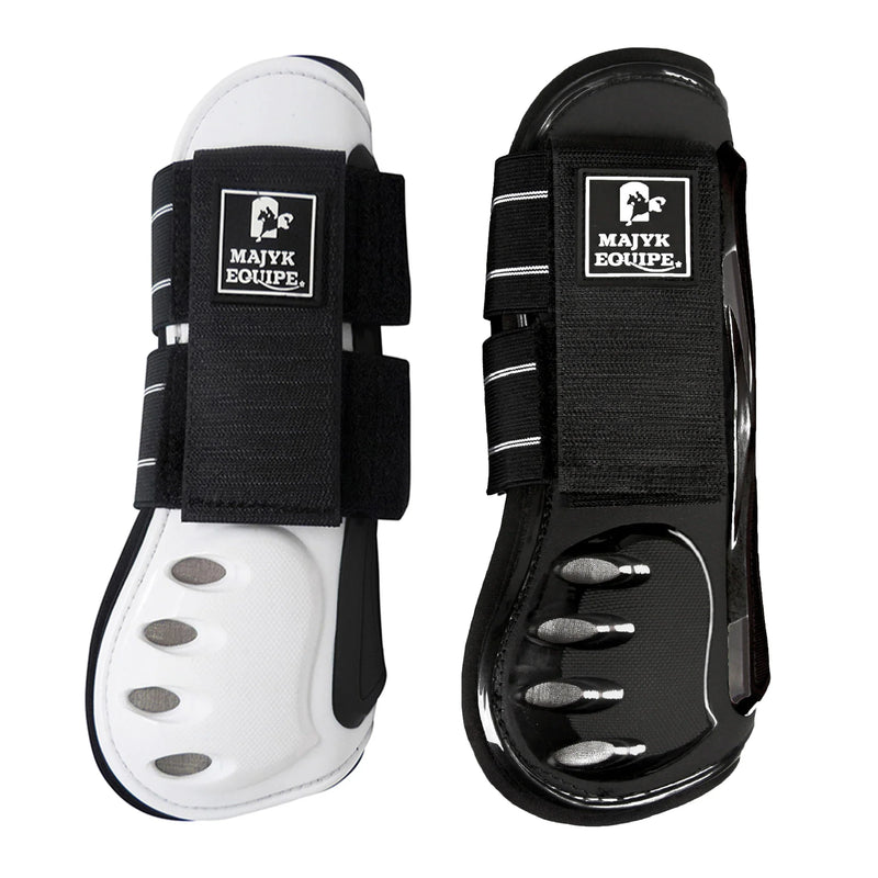 Majyk Equipe Vented Infinity Open Front Jump Boot Black