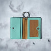 Horse Design Leatherette Keychain Wallet