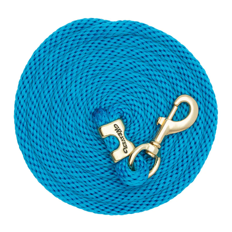 Poly Lead Rope w/ Solid Brass 225 Snap
