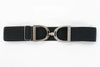 ELLANY - 1.5" Gunmetal Stirrup Elastic Belt