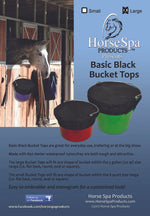Basic Black Bucket Tops